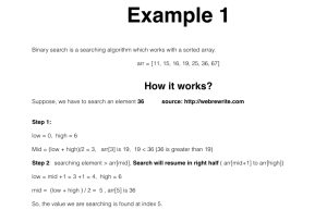 Binary Search using Recursion in Java : Explained with Video Tutorial
